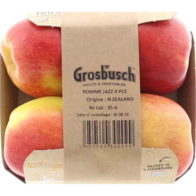 POMME JAZZ GROSBUSCH PREPACK 8X4PCS
